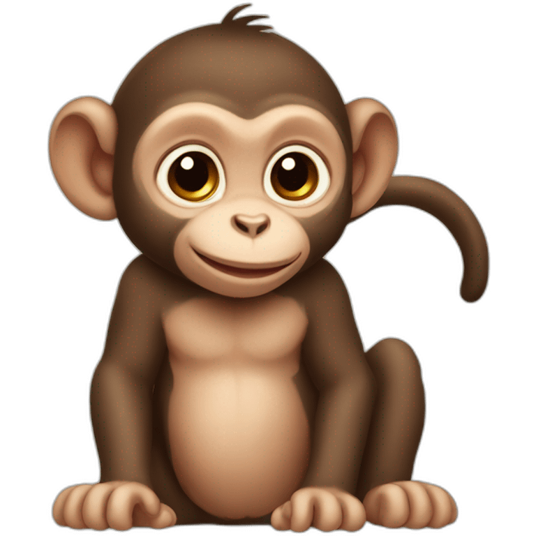 baby monkey emoji