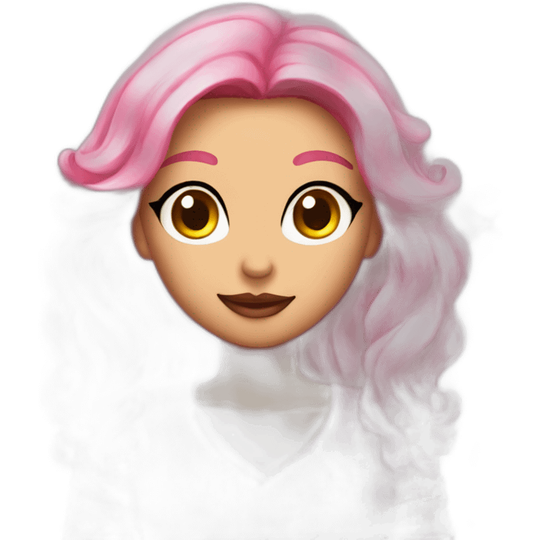 Pinkes glitzer emoji