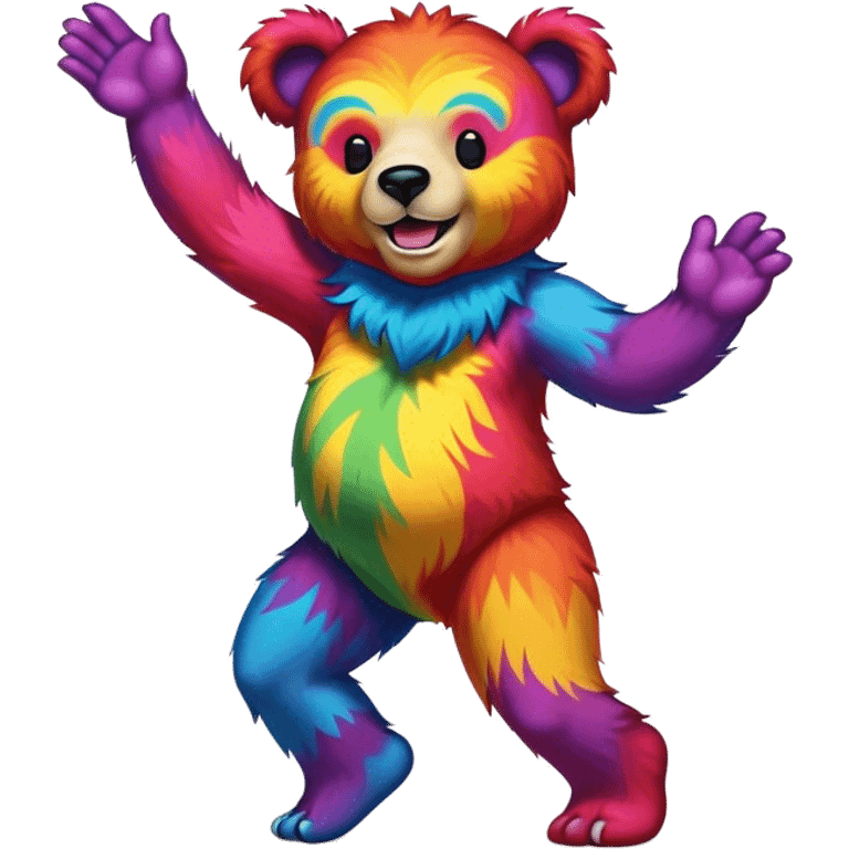 Grateful Dead dancing Bear emoji