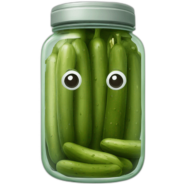 Pickle jar emoji