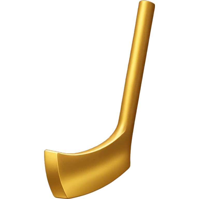 gold yard stick emoji