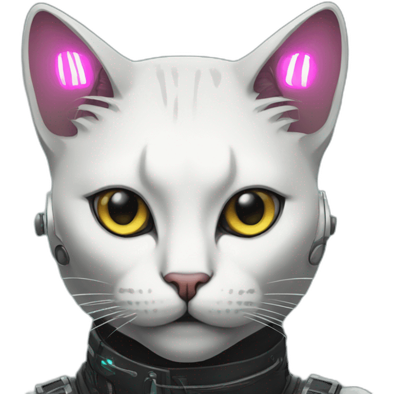 cyberpunk cat emoji