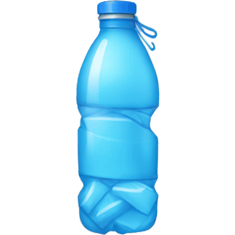 crushed water bottle  emoji