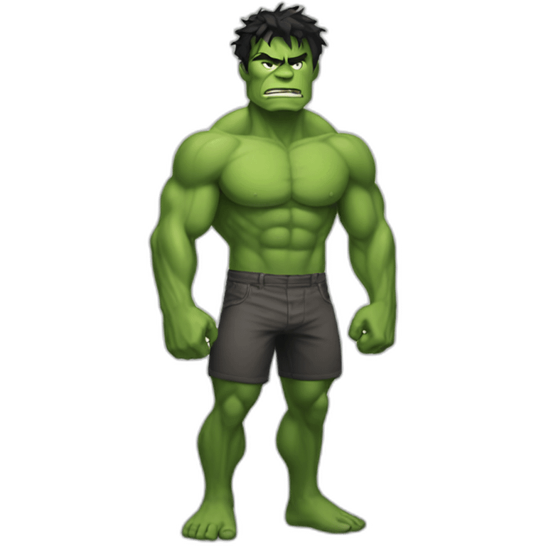 skinny hulk emoji