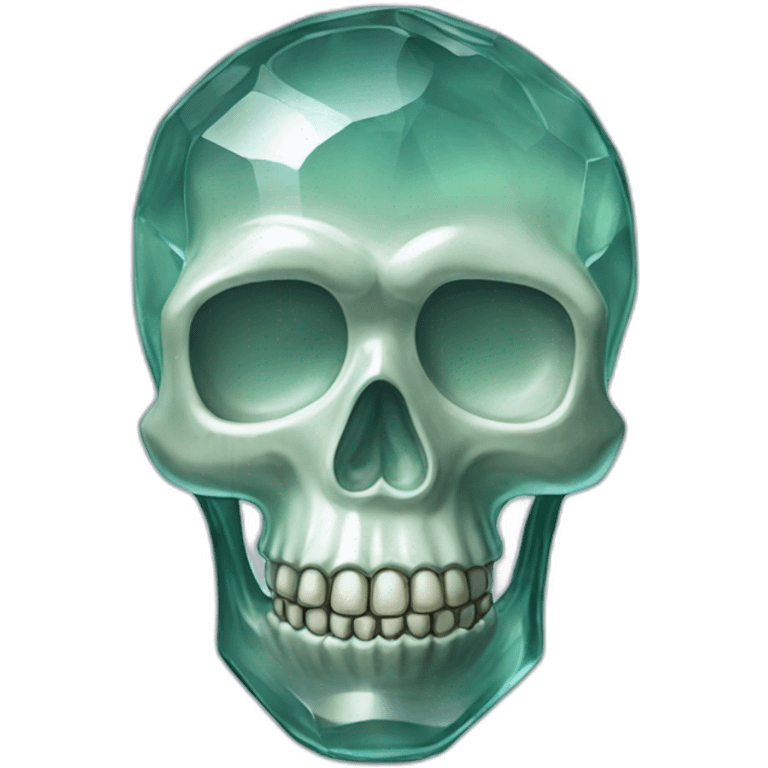 Crystal skull emoji