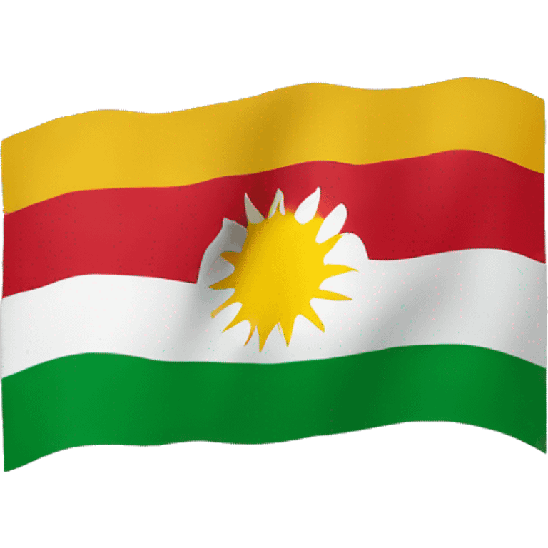 kurdistan flag emoji