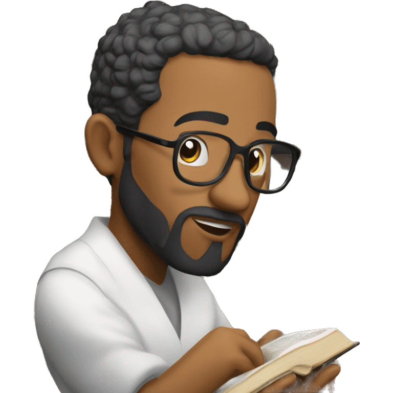 Literature cart bible study emoji