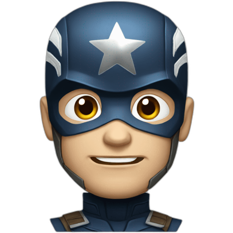 evil Captain America emoji