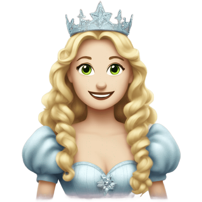 Glinda from Wicked saying thank you emoji