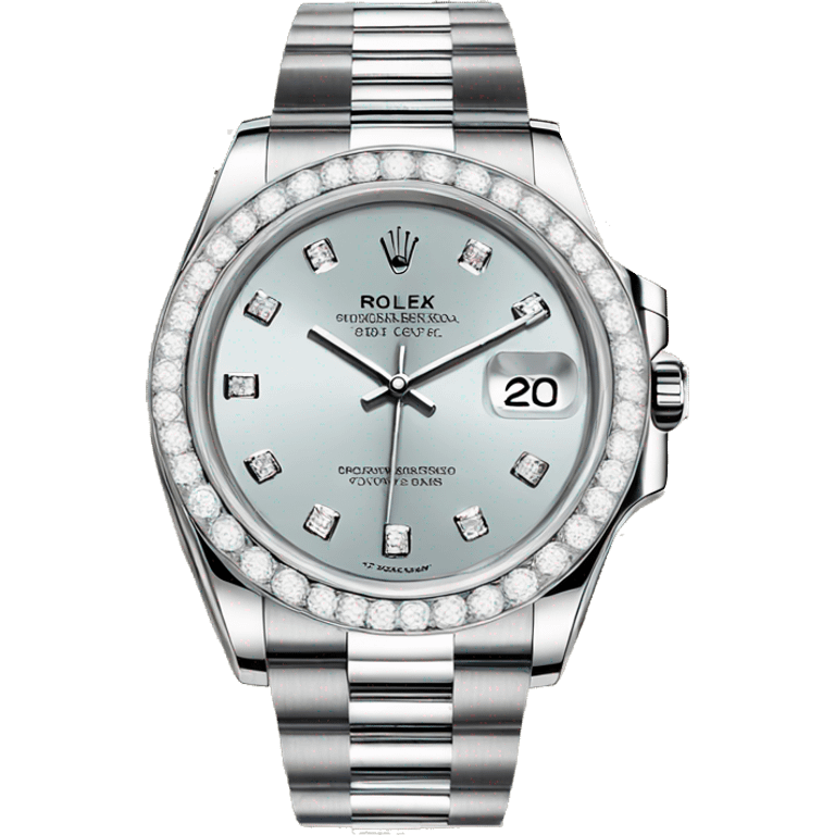 Diamond Rolex watch  emoji