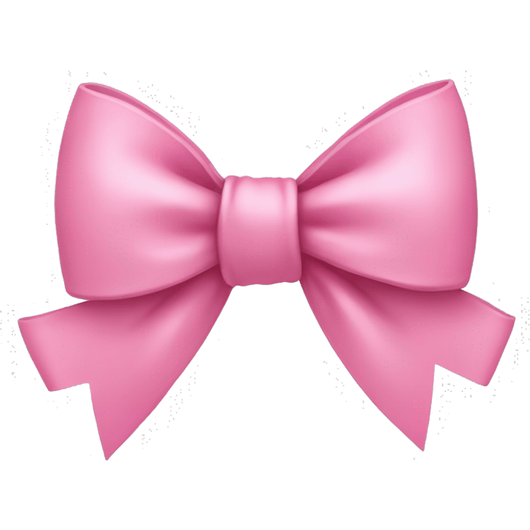 Pink bow emoji