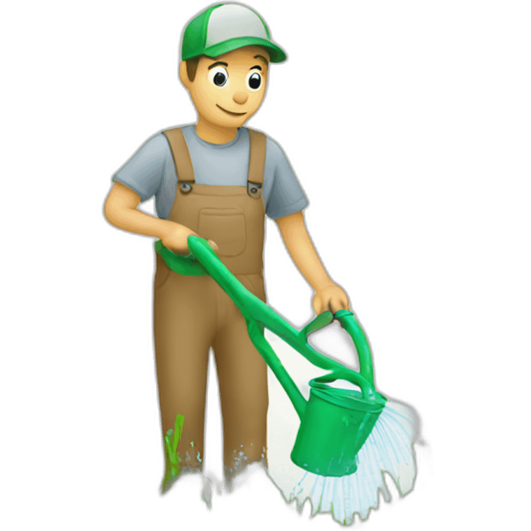 lawn watering emoji