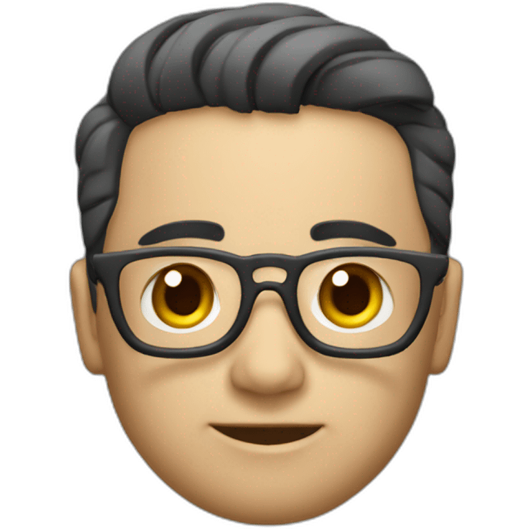 Ingeniero civil pelón  emoji