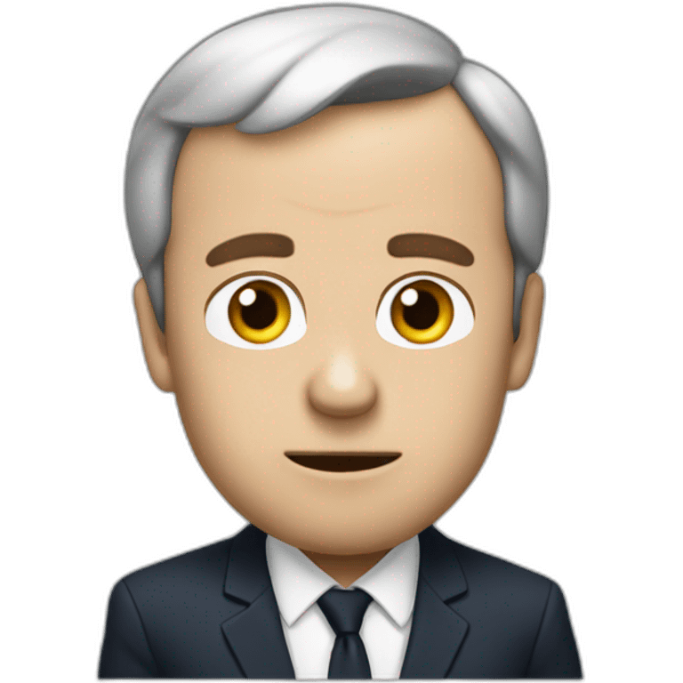 Macron qui fume emoji