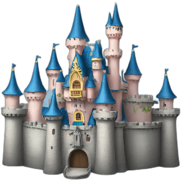 Disney castle emoji