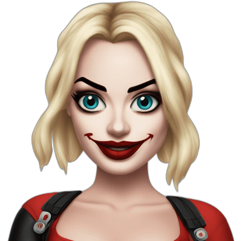 Harley quinn Margot Robbie emoji