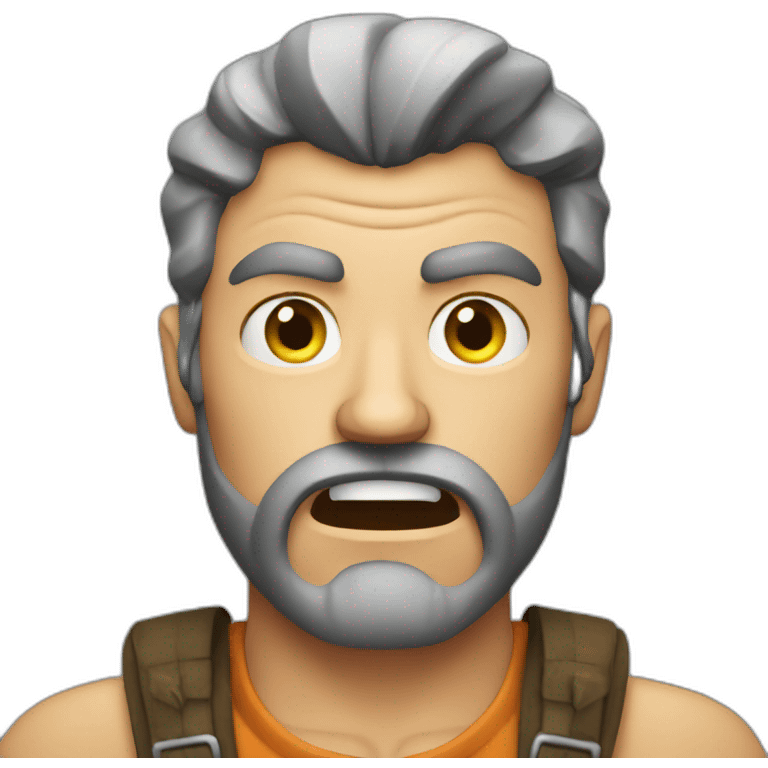 Angry redneck emoji