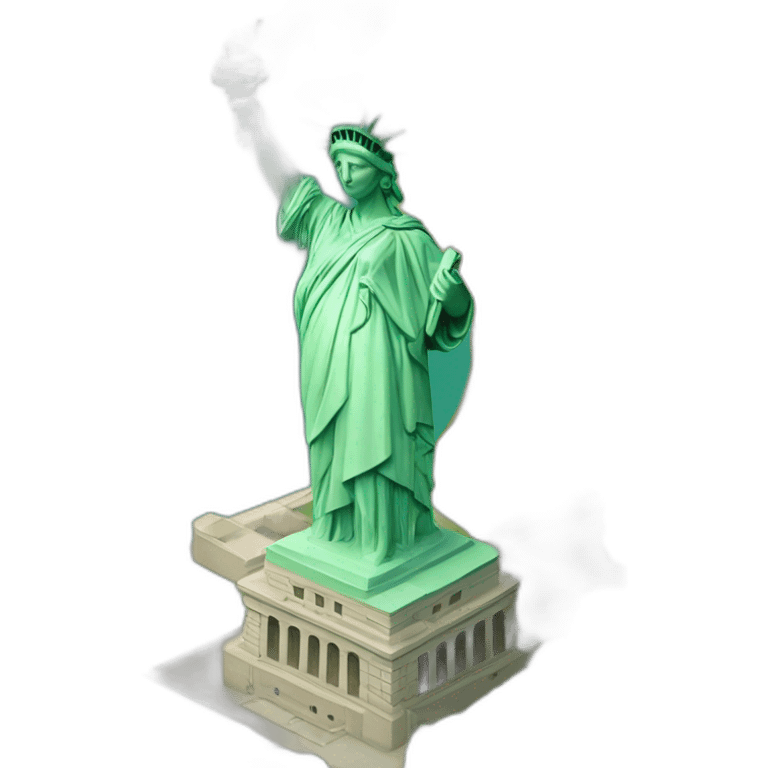 the statue of liberty emoji