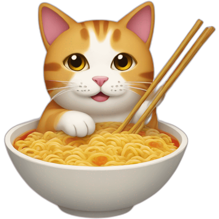 ramen cat emoji