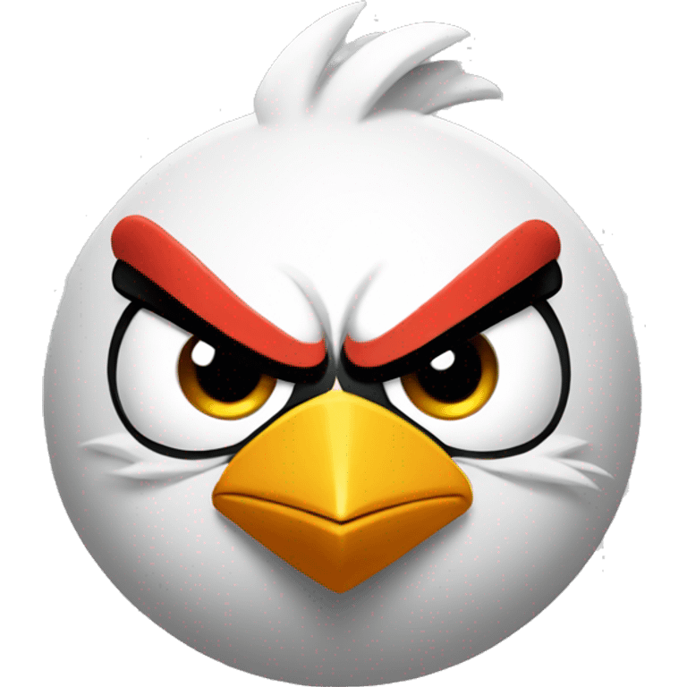 Angry bird emoji