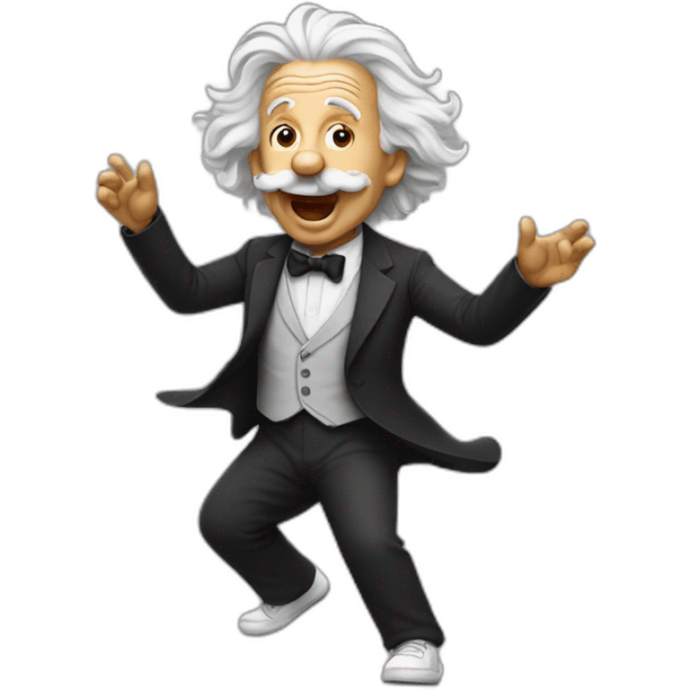 einstein salsa dancing emoji