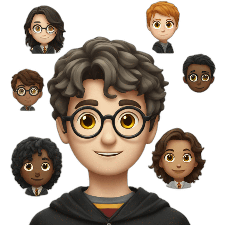 Harry Potter y amigos  emoji