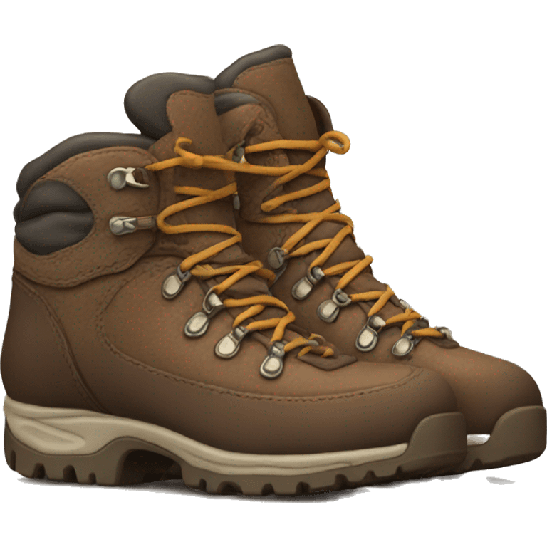 Hiking boots emoji