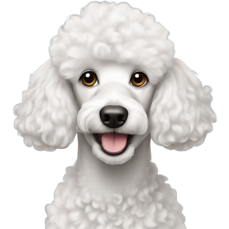 white poodle emoji