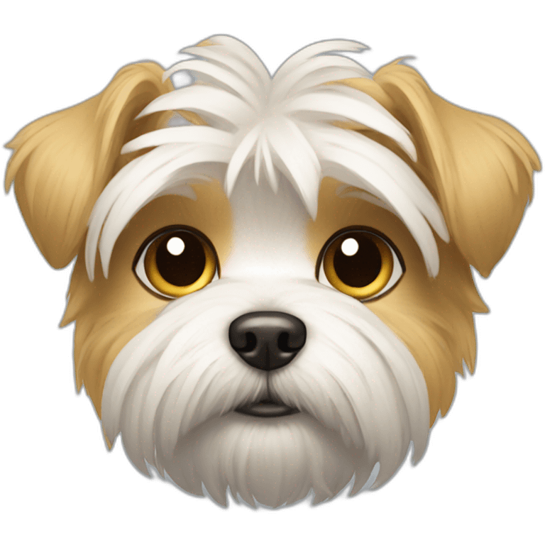 Morkie sad face emoji