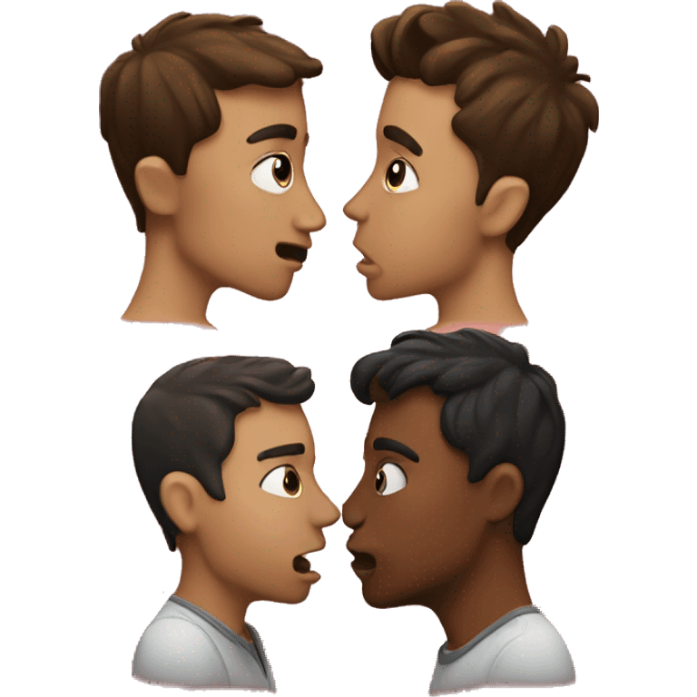 kiss my boyfriends  emoji