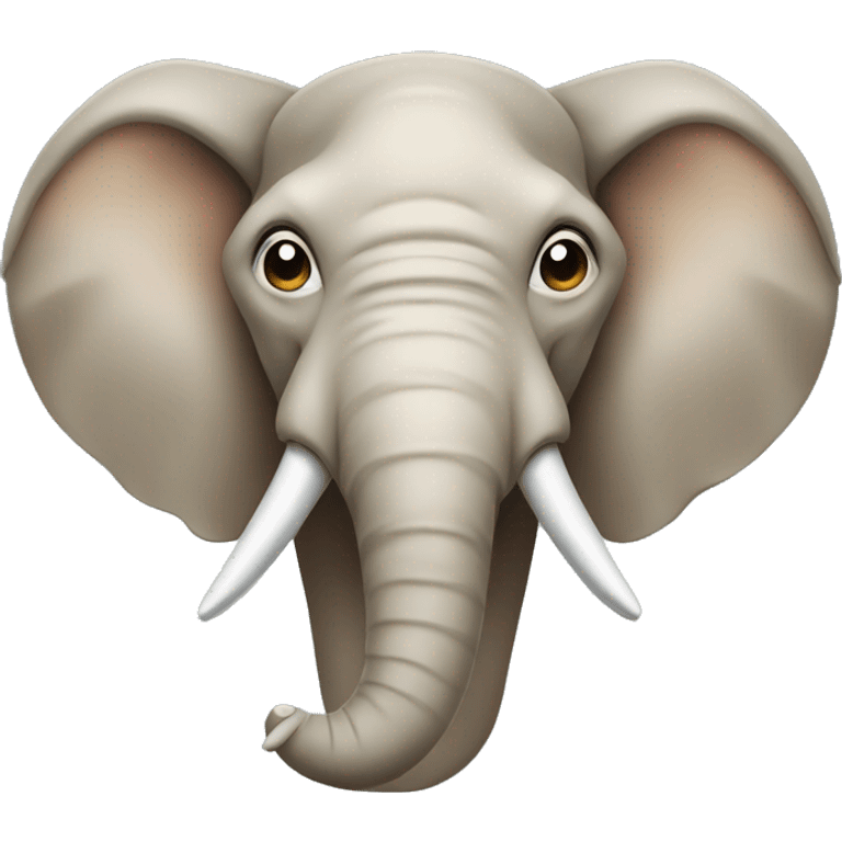 biege elephant head emoji