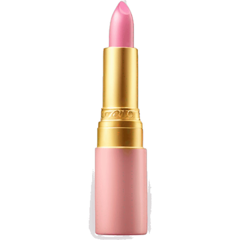 vintage rococo light pink lipstick  emoji