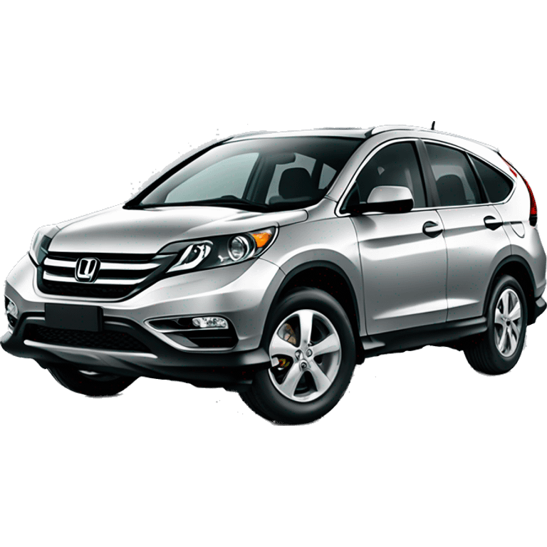 Honda CRV silver  emoji