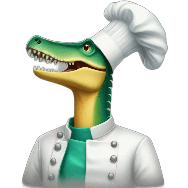 Spinosaurus chef emoji