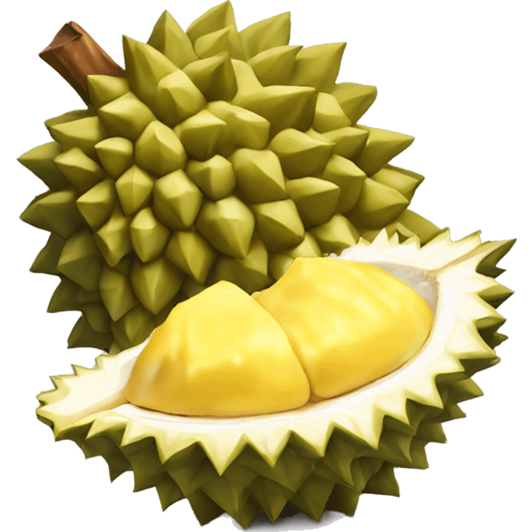 Durian fruit emoji