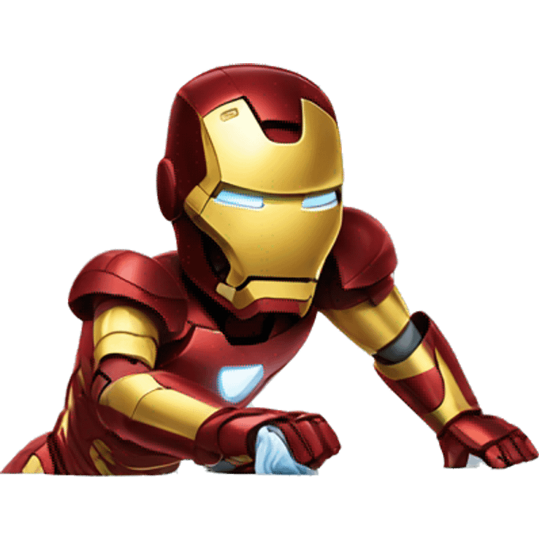 iron man ironing emoji