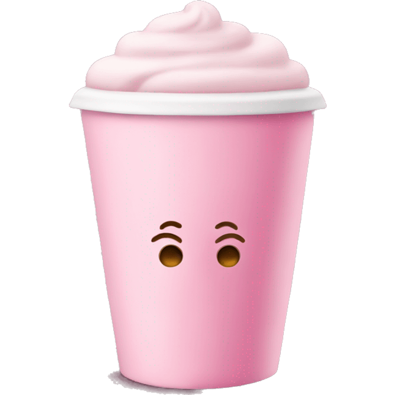 pink latte emoji