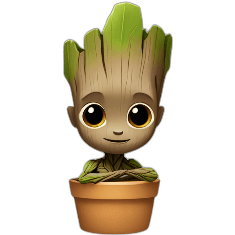 baby groot emoji