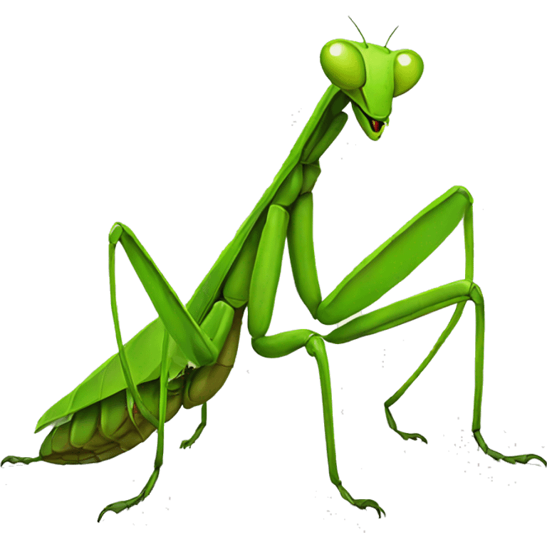 Praying mantis emoji