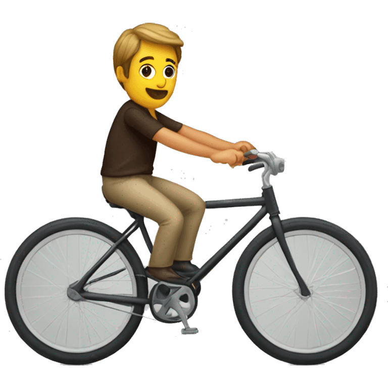 Jude en bicicleta emoji