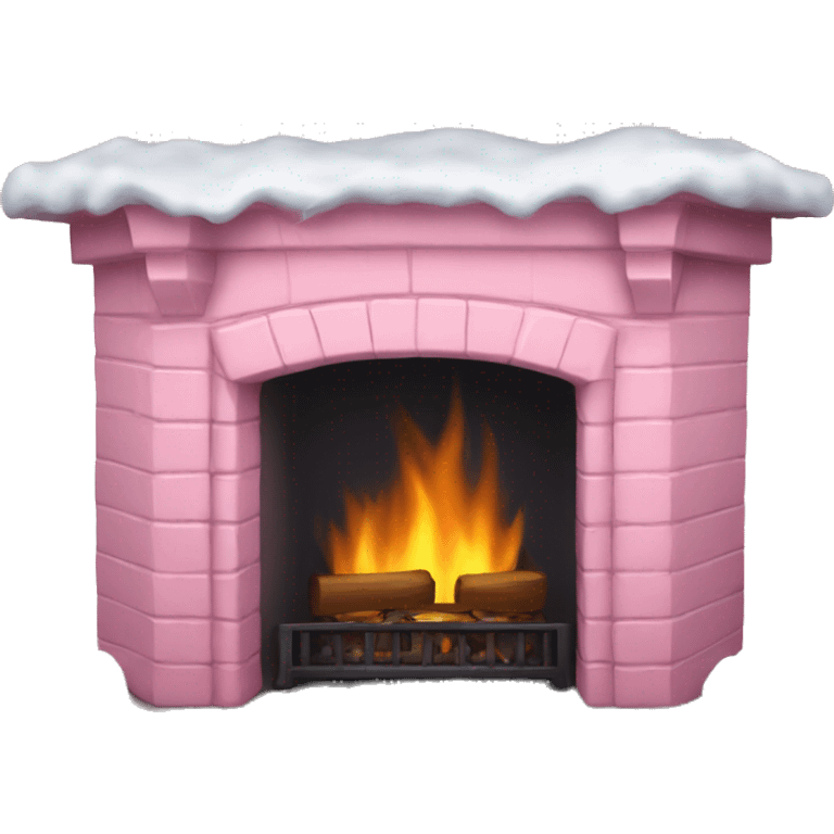 Winter Pink FirePlace emoji