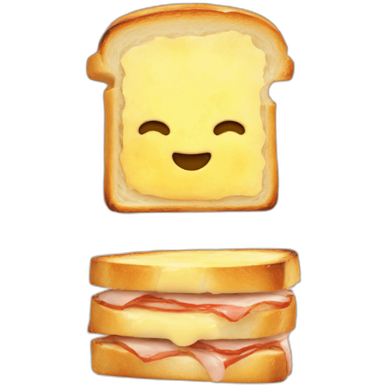 CroQue monsieur emoji