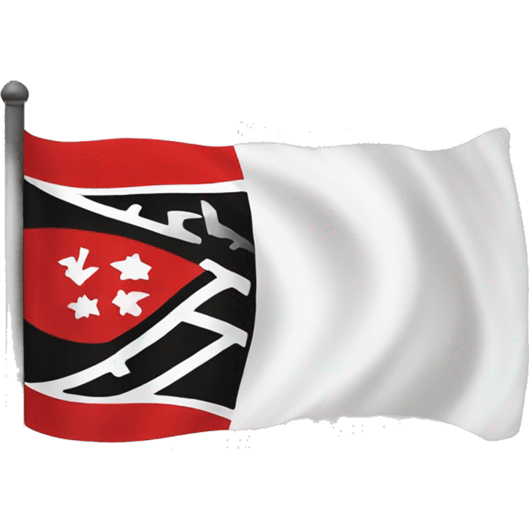 Māori flag flying emoji