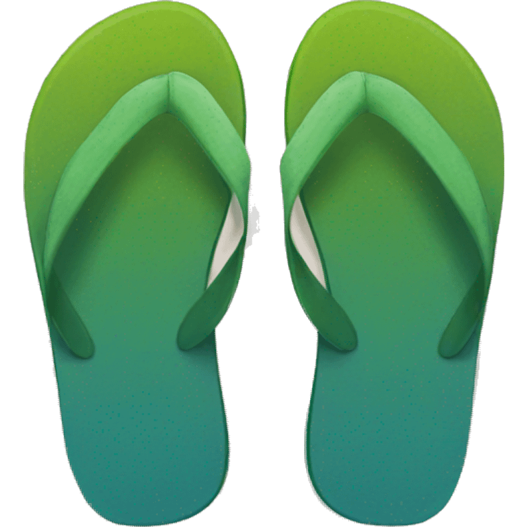 man's flipflops emoji