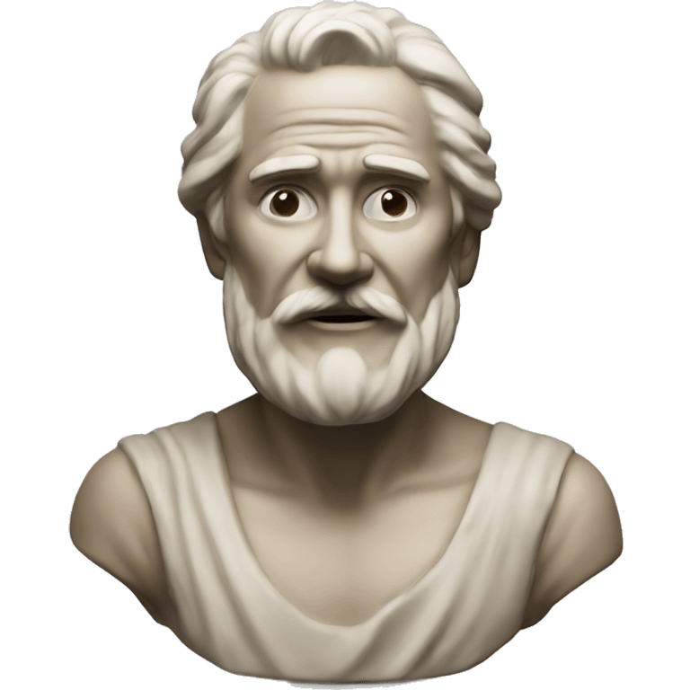 Ceramic bust emoji