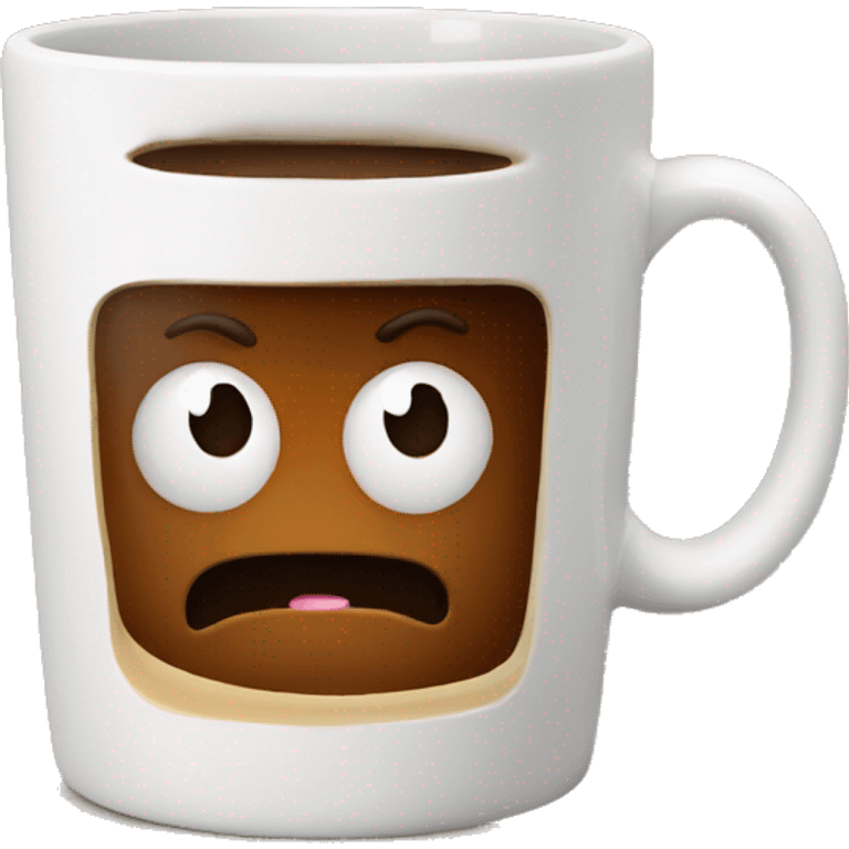 Coffee in a large mug emoji