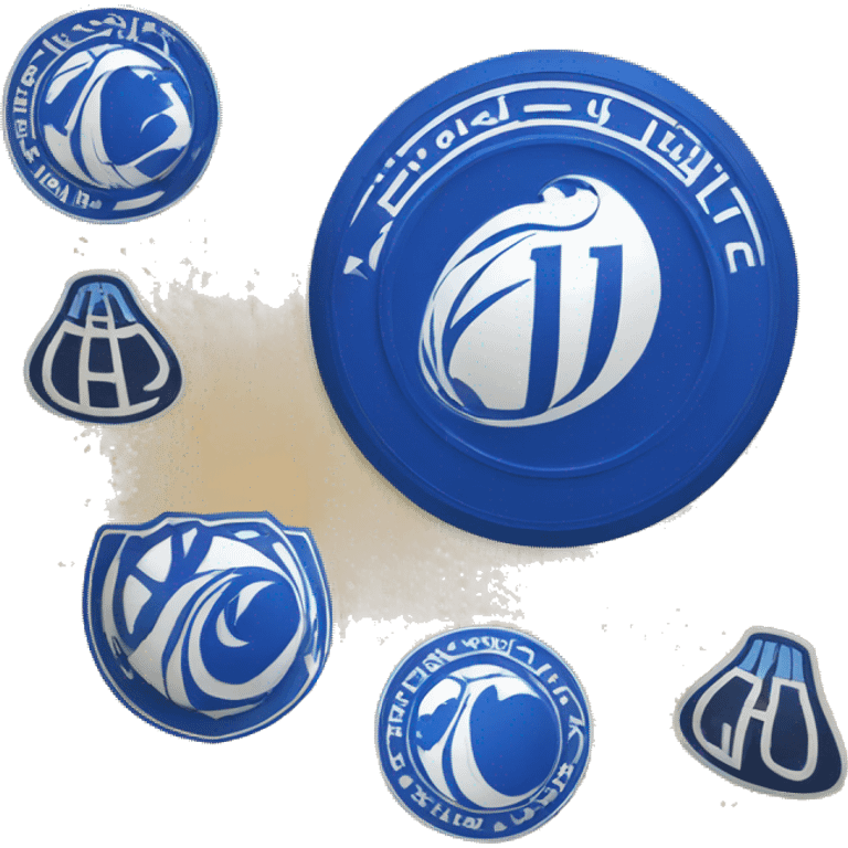 The logo of Al-Hilal Club emoji