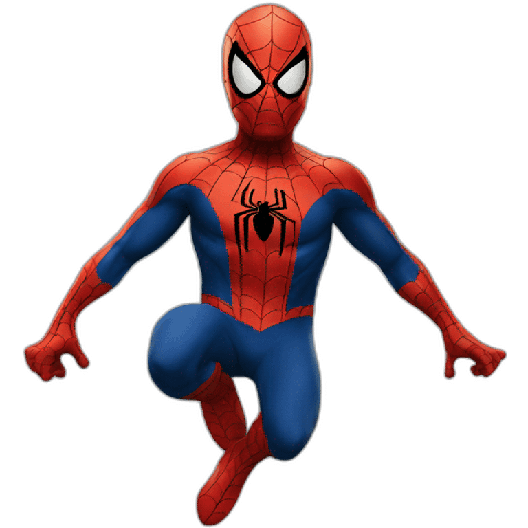 Spiderman happy emoji