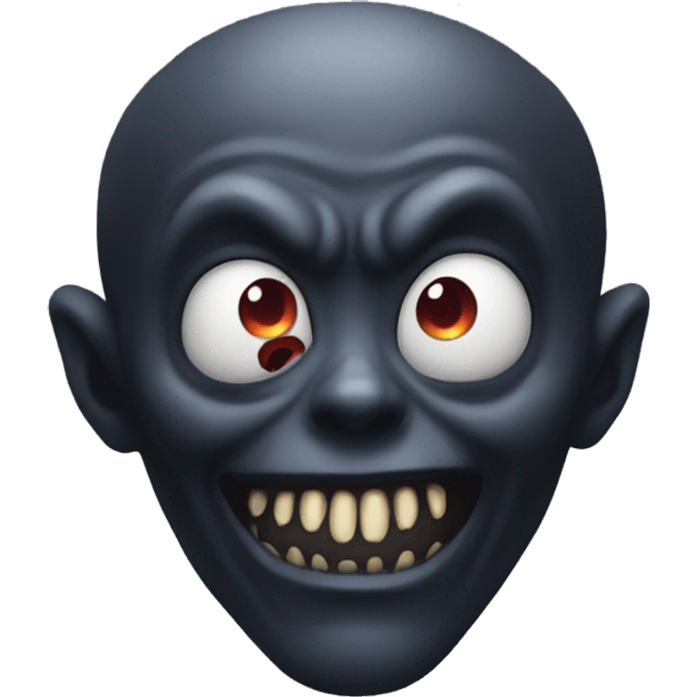 Scary demon of the void emoji