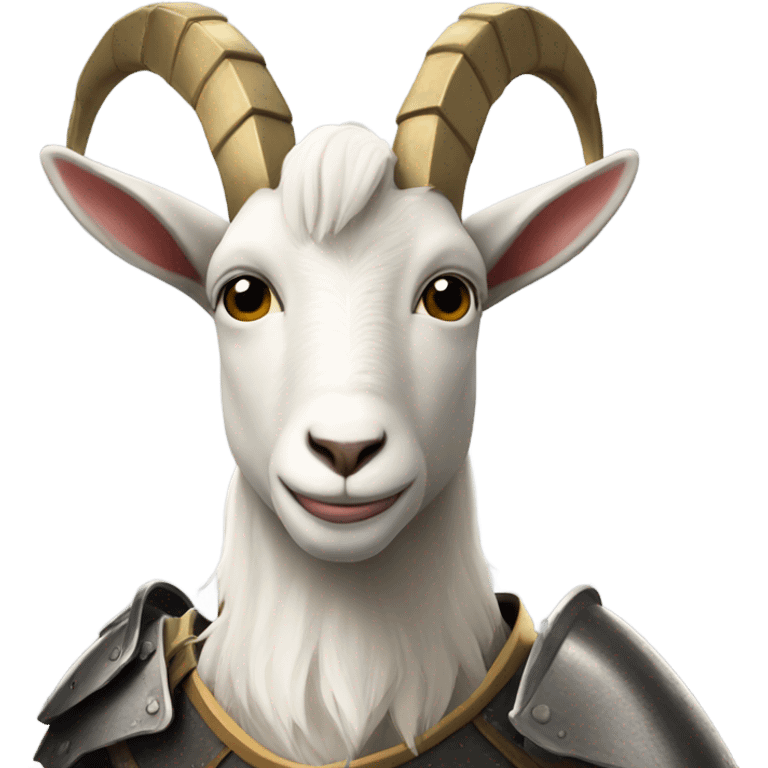 Knight goat emoji